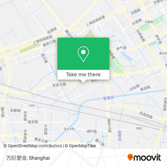 万巨塑业 map
