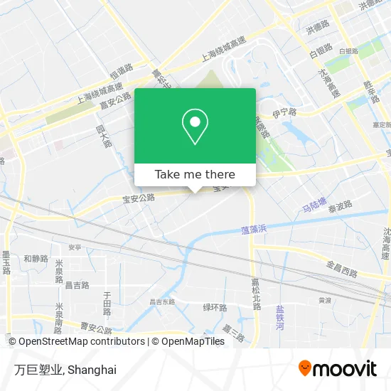 万巨塑业 map