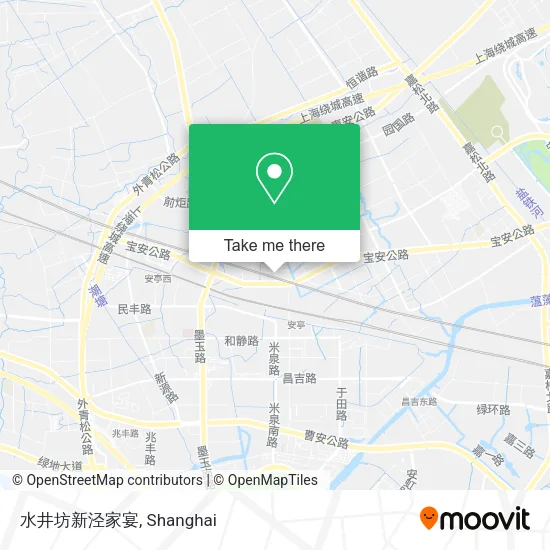 水井坊新泾家宴 map