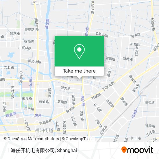 上海任开机电有限公司 map