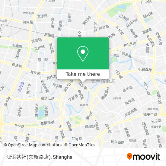 浅语茶社(东新路店) map