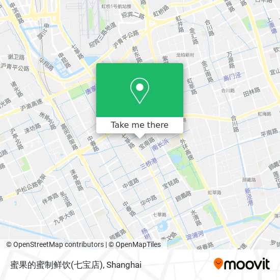 蜜果的蜜制鲜饮(七宝店) map