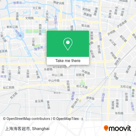 上海海客超市 map