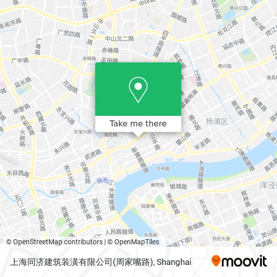 上海同济建筑装潢有限公司(周家嘴路) map
