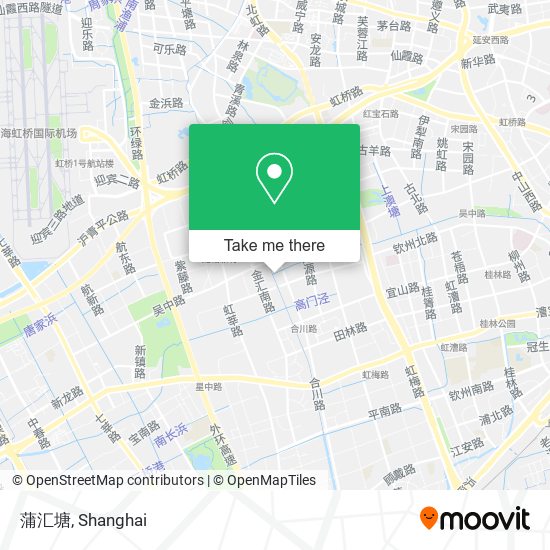 蒲汇塘 map