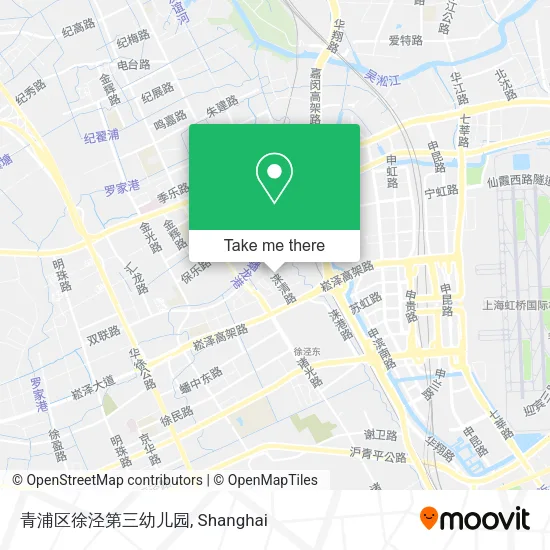 青浦区徐泾第三幼儿园 map