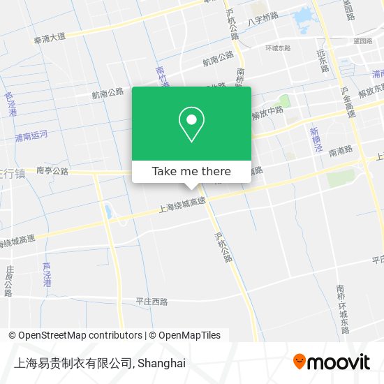 上海易贵制衣有限公司 map