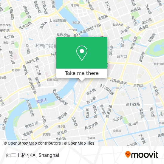 西三里桥小区 map