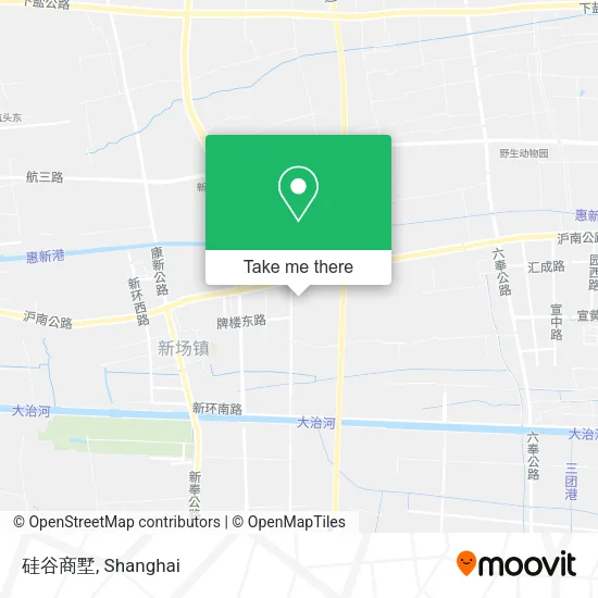 硅谷商墅 map