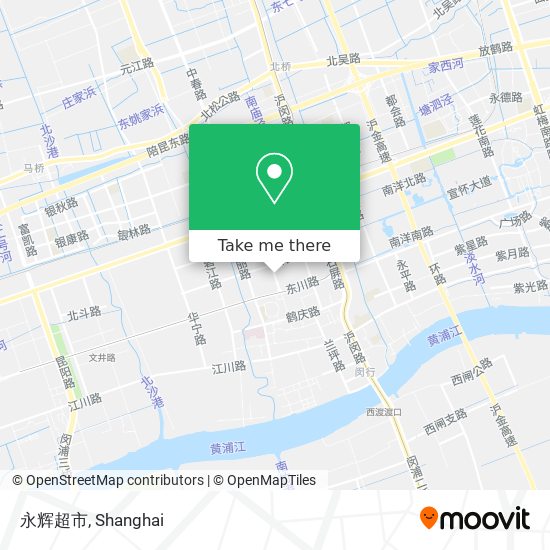 永辉超市 map