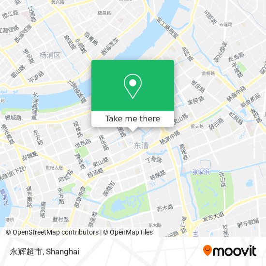 永辉超市 map