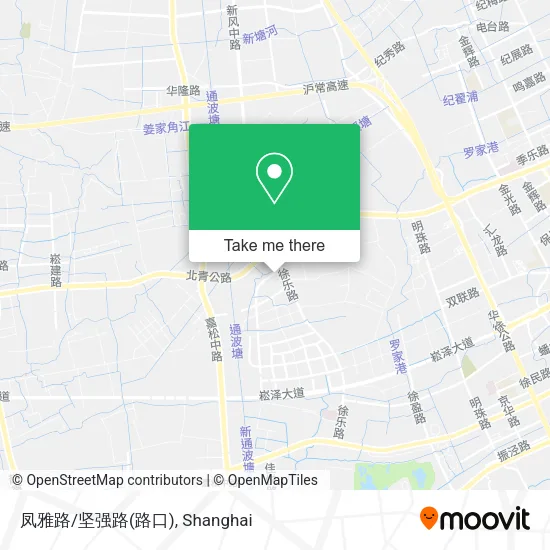 凤雅路/坚强路(路口) map