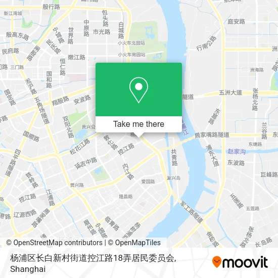 杨浦区长白新村街道控江路18弄居民委员会 map