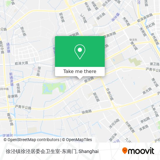 徐泾镇徐泾居委会卫生室-东南门 map