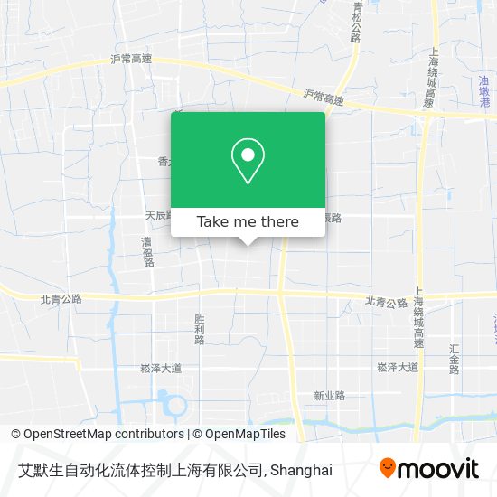 艾默生自动化流体控制上海有限公司 map