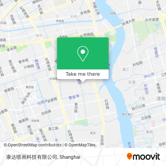 康达喷画科技有限公司 map
