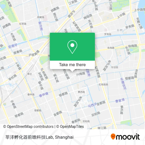 莘泽孵化器前瞻科技Lab map