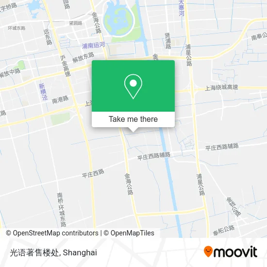 光语著售楼处 map