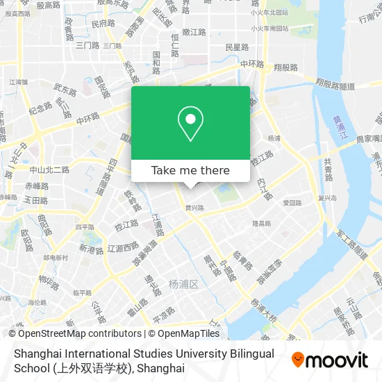 Shanghai International Studies University Bilingual School (上外双语学校) map