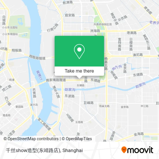 千丝show造型(东靖路店) map