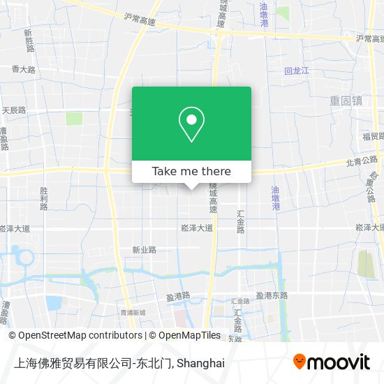 上海佛雅贸易有限公司-东北门 map
