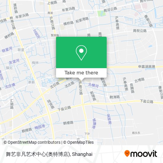 舞艺非凡艺术中心(奥特博店) map