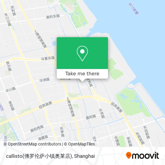 callisto(佛罗伦萨小镇奥莱店) map