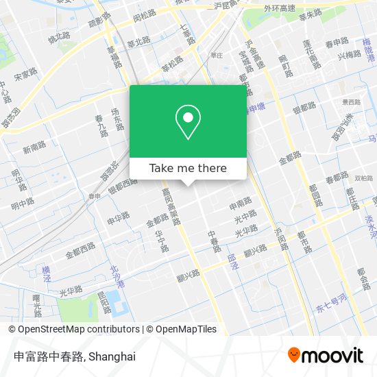 申富路中春路 map