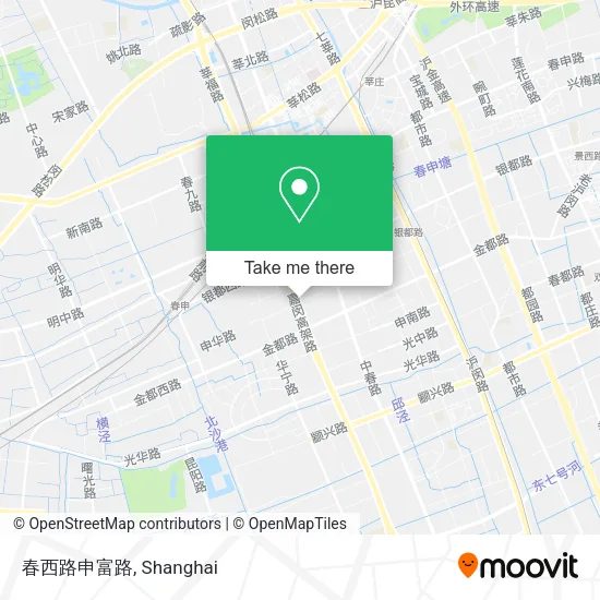 春西路申富路 map