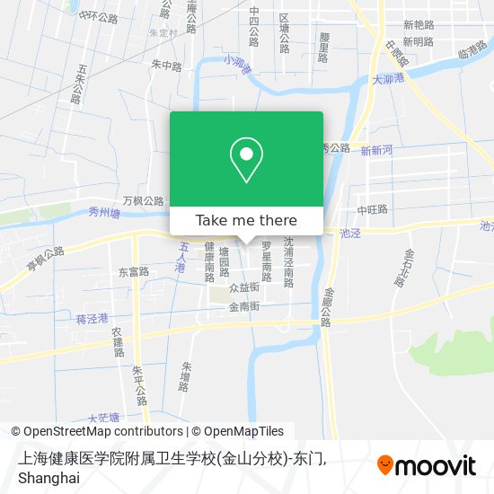 上海健康医学院附属卫生学校(金山分校)-东门 map