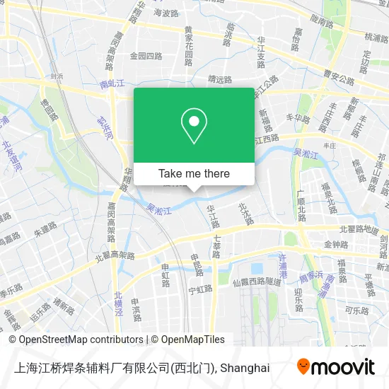 上海江桥焊条辅料厂有限公司(西北门) map