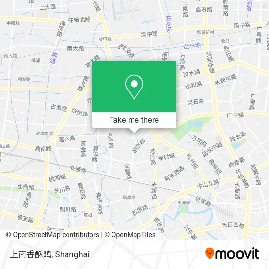 上南香酥鸡 map