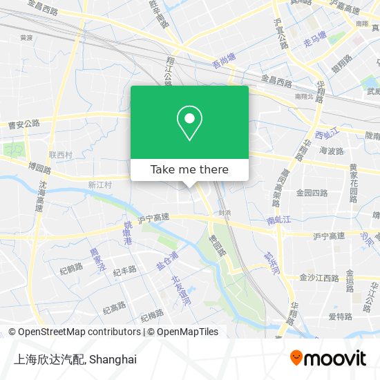 上海欣达汽配 map