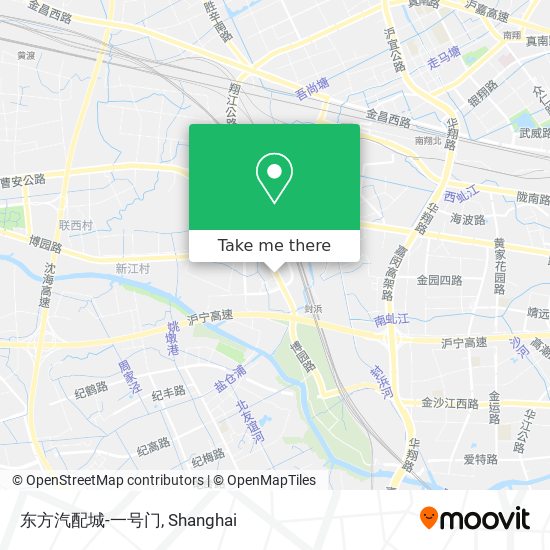 东方汽配城-一号门 map