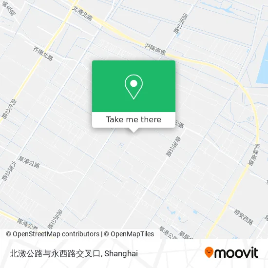 北滧公路与永西路交叉口 map