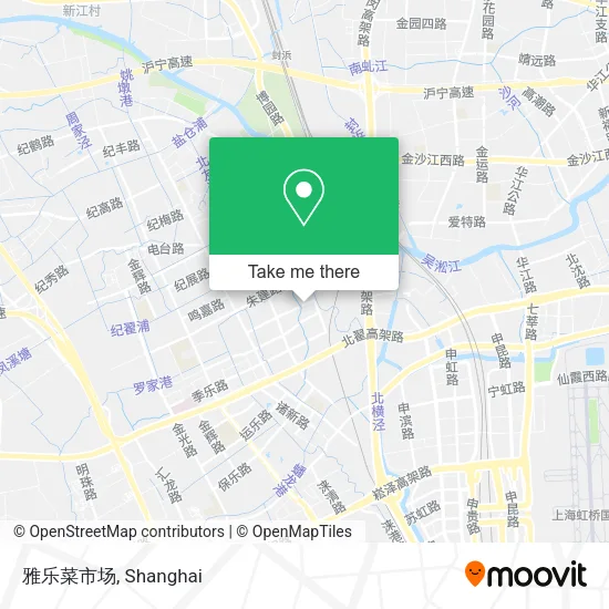 雅乐菜市场 map