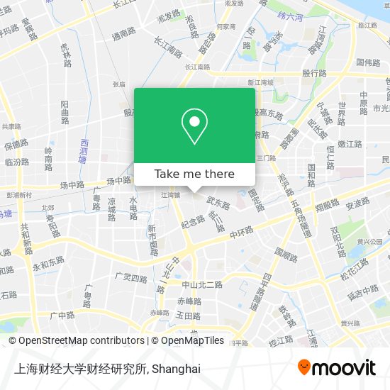 上海财经大学财经研究所 map