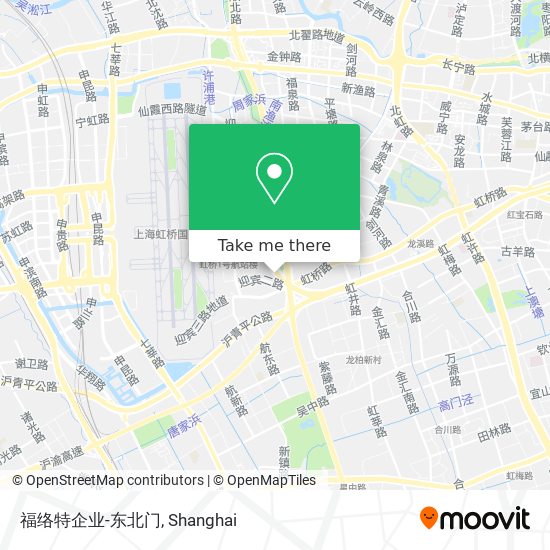 福络特企业-东北门 map