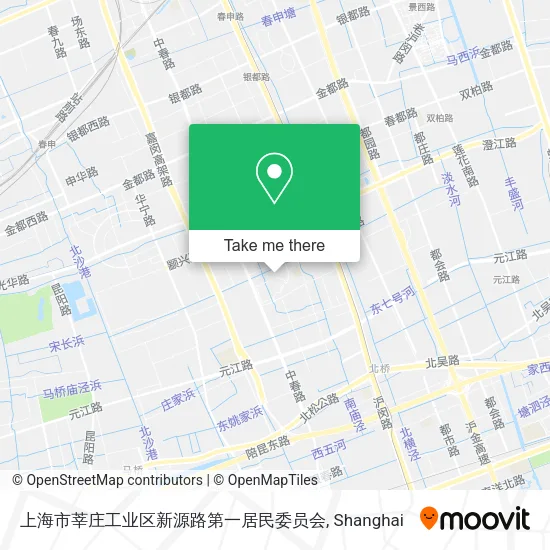 上海市莘庄工业区新源路第一居民委员会 map