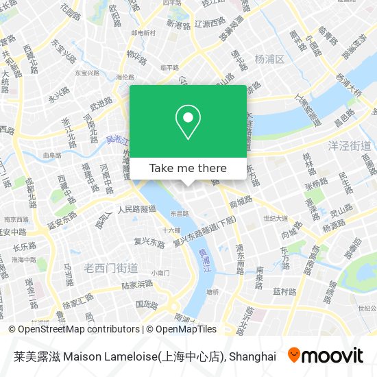 莱美露滋 Maison Lameloise(上海中心店) map