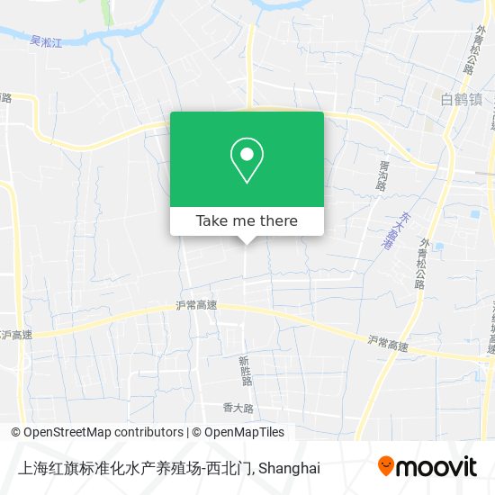 上海红旗标准化水产养殖场-西北门 map