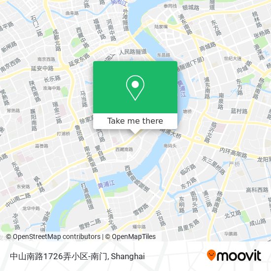 中山南路1726弄小区-南门 map