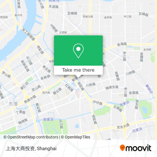 上海大商投资 map