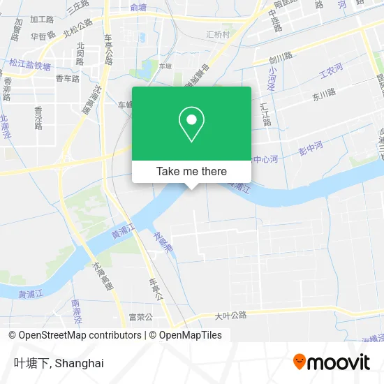 叶塘下 map