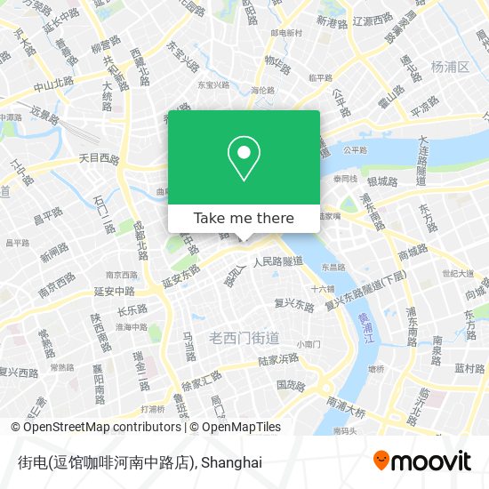街电(逗馆咖啡河南中路店) map
