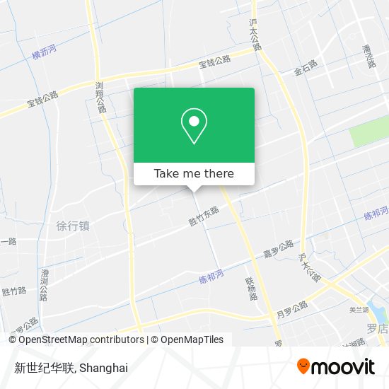 新世纪华联 map