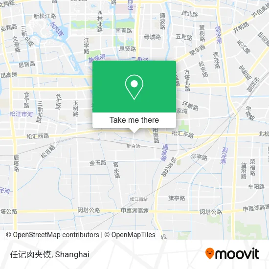 任记肉夹馍 map