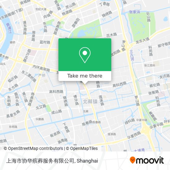 上海市协华殡葬服务有限公司 map