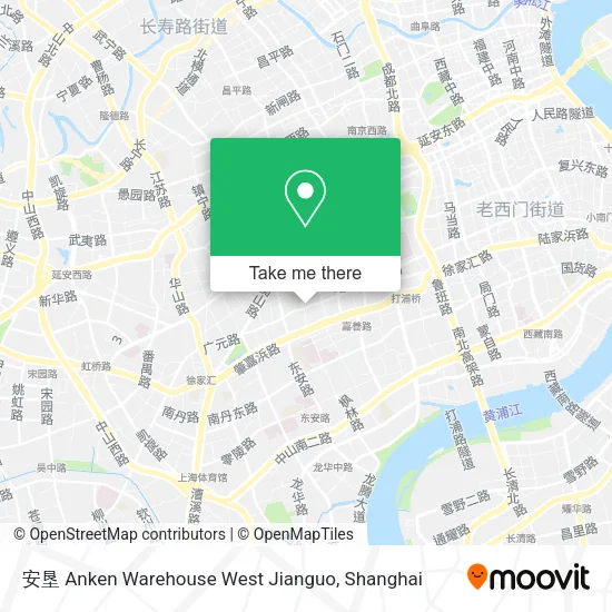 安垦 Anken Warehouse West Jianguo map