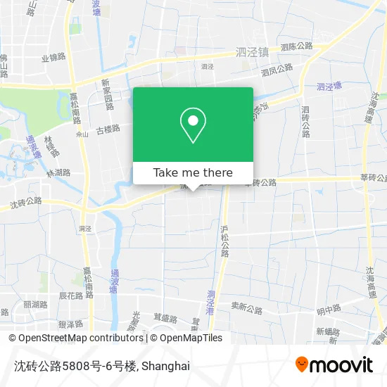 沈砖公路5808号-6号楼 map